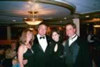 Bonnie, Joseph, Julie, Bill  - 1st Formal Night (68kb)