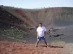 Me in The Crater at Mt. Etna (216kb)